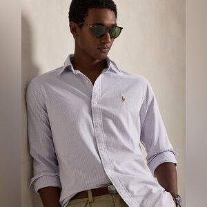 Polo Ralph Lauren Classic Fit Striped Oxford Button Down Shirt Men’s XXL